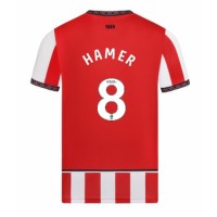 Moški Nogometni dresi Sheffield United Gustavo Hamer #8 Domači 2025-26 Kratek Rokav